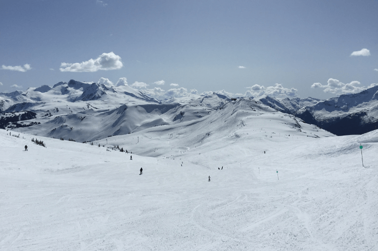 Skien in Canada Whistler